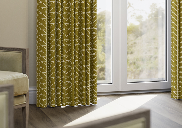 Orla Kiely Linear Stem, Seagrass - Made to Measure Curtains - Image 5
